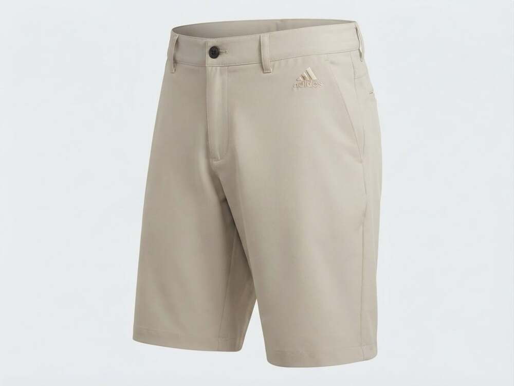 Adidas Climalite Golf Performance Shorts Beige Size 28